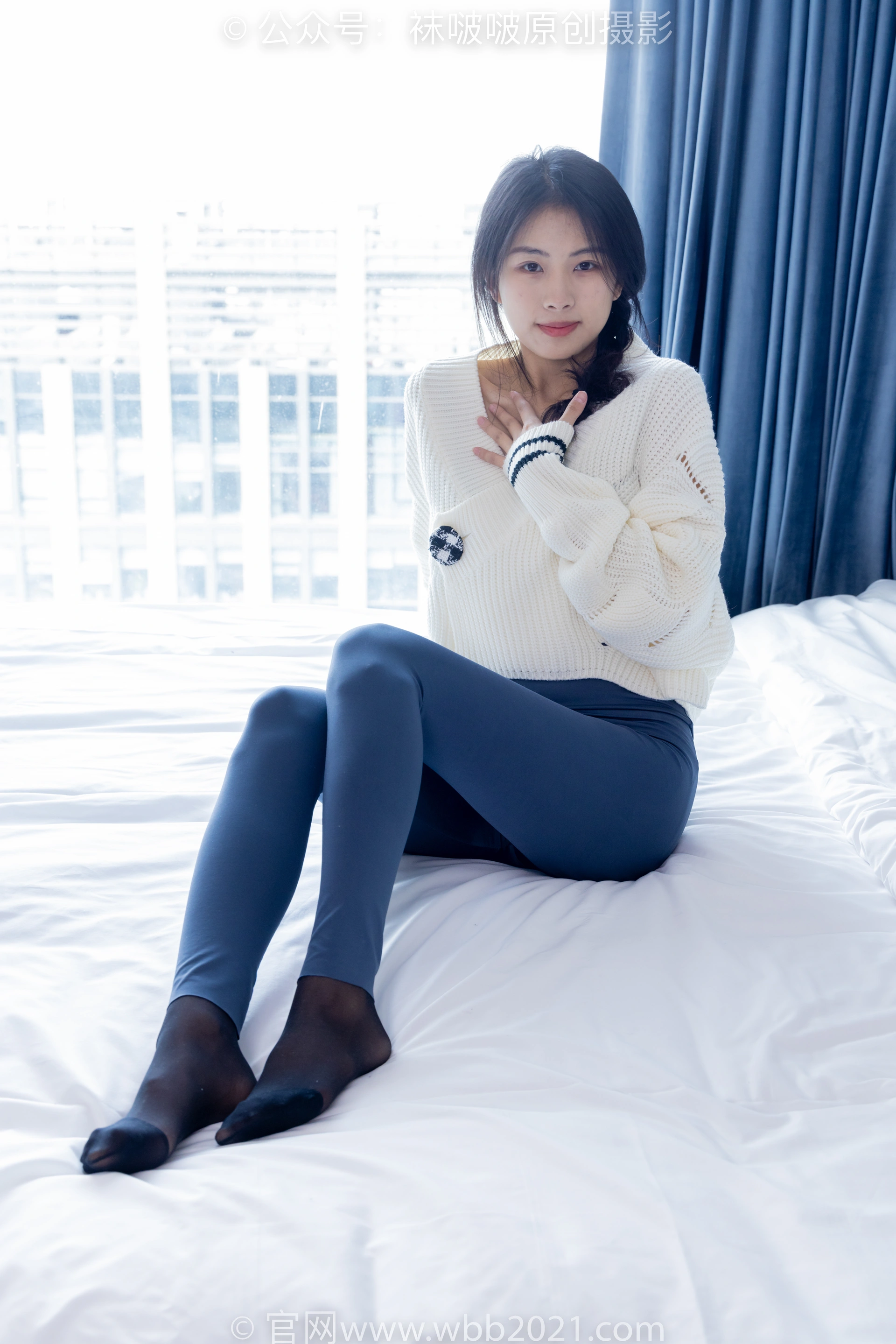 [BoBoSocks袜啵啵] NO.389 奶油-长靴、高跟凉鞋、黑丝（脚尖加固款）、瑜伽裤裤里丝、裸足（超长花絮版） 1