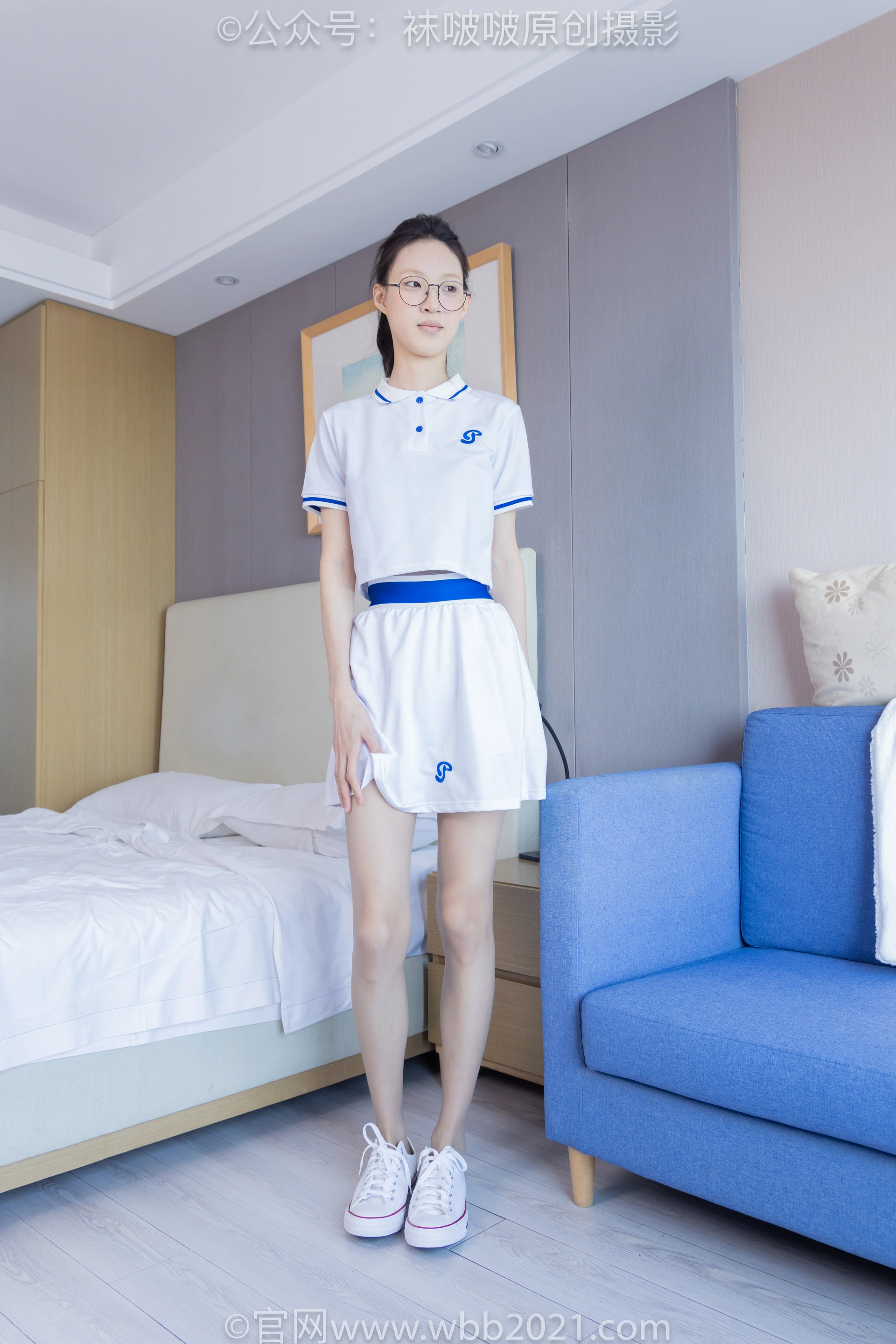 [BoBoSocks袜啵啵] NO.392 雪糕-板鞋、灰丝（超长花絮版） 1