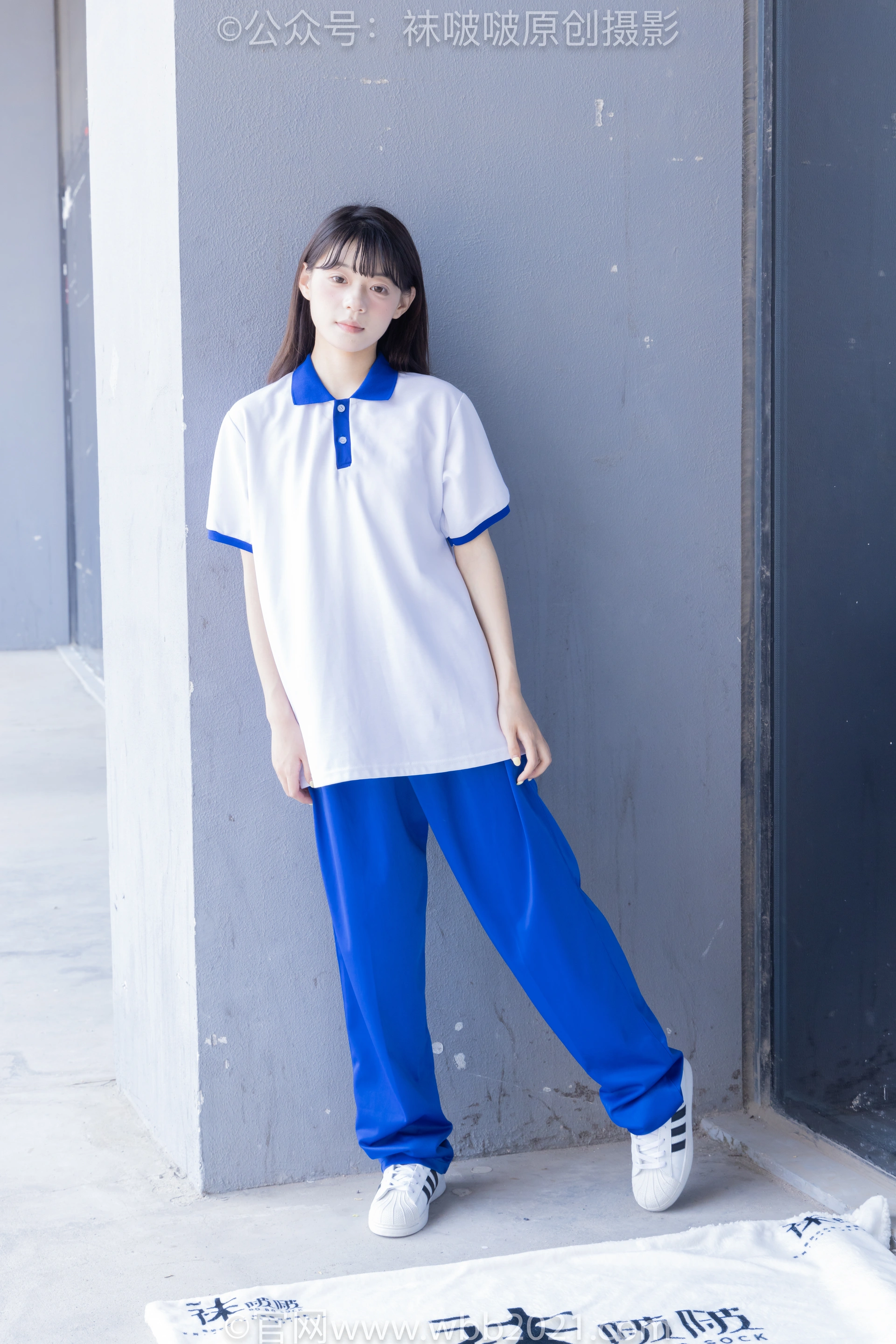 [BoBoSocks袜啵啵] NO.393 糯米-板鞋、白棉袜、裸足、校服（花絮版） 2